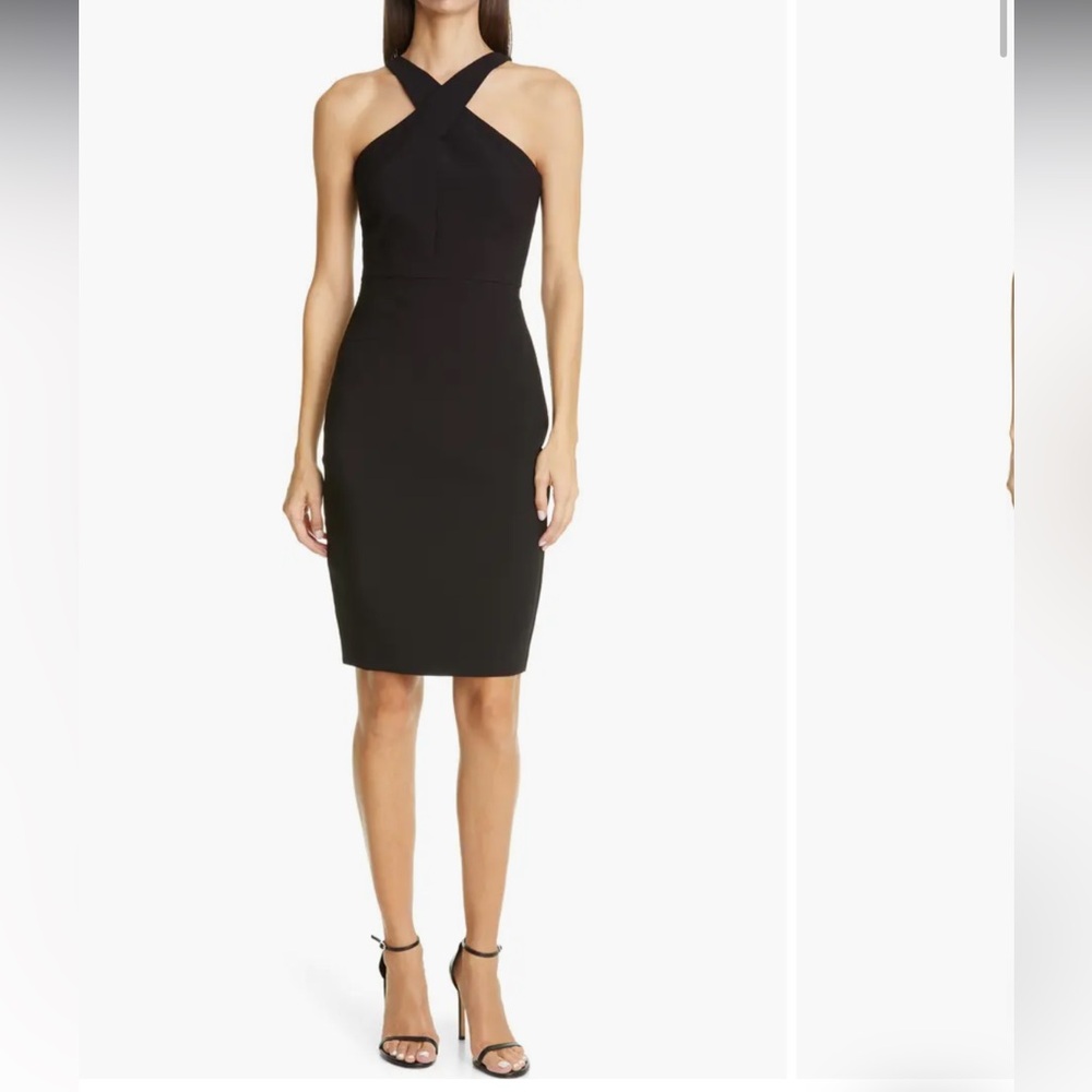 Black Likely Carolyn Halter Sheath Dress size 00